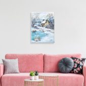 "Heet Thee" Canvas Afdruk (Insitu (Woonkamer))