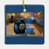 Heet thee keramisch ornament (Voorkant)