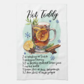 Heet Toddy Recept Koken Essentieel Theedoek (Verticaal)