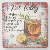 Heet Toddy Recept Marmeren Onderzetter (Voorkant)