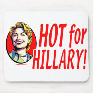 Heet voor Hillary! Mousepad  Muismat