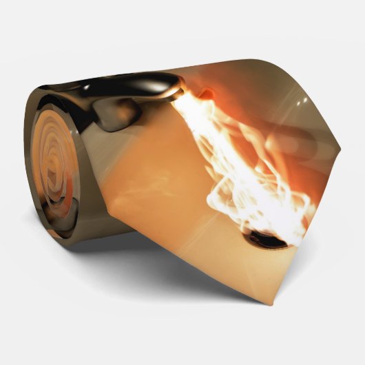 heet water stropdas (Opgerold)