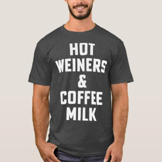 Heet Weiners En Koffie Melk Rhode Island Food 3 Al T-shirt