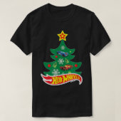 Heet Wheels Hot Wheels-kerstboom T-shirt (Design voorkant)
