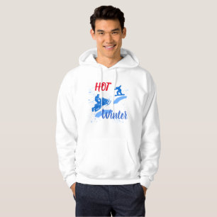 Heet Winter aanpasbaar grappig Hoodie