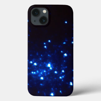 Heete Blauwe Sterren in de Kern van Bolvormige Ste iPhone 13 Hoesje