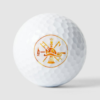 Heete golfbal golfballen