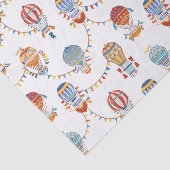 Heete Luchtballonnen Tissuepapier (Detail)