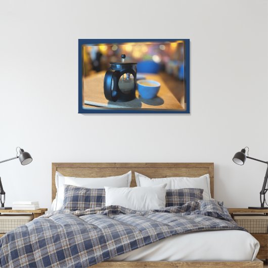 Heetthee Canvas Afdruk (Insitu (Slaapkamer))