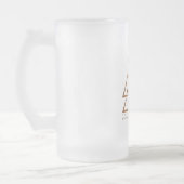 Hef een glas op kwaliteit vakmanschap! Frosted GL Matglas Bierpul (Links)