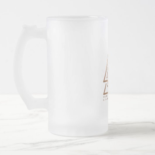 Hef een glas op kwaliteit vakmanschap! Frosted GL Matglas Bierpul (Links)
