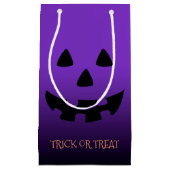 hefboom op paarse zijde klein cadeauzakje (Voorkant)