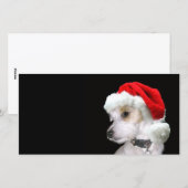 Hefboom Russell Santa Feestdagenkaart (Voorkant / Achterkant)