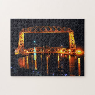 Hefbrug Aerial Lift Legpuzzel