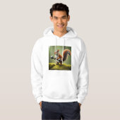 Hefgewichten van eekhoorns hoodie (Voorkant volledig)