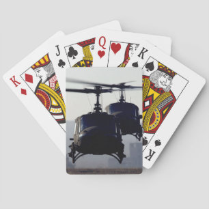 hefkaarten voor helikopters pokerkaarten