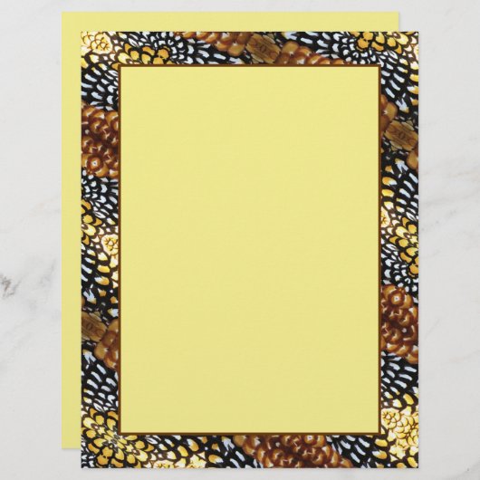 Hefmierveren 8,5 x 11 Briefpapier (Voorkant / Achterkant)