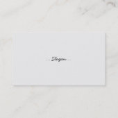 Heft Visitekaartje (Achterkant)