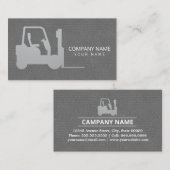 Heftruck, Logistiek - Professioneel Visitekaartje (Voorkant / Achterkant)