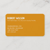 Heftruckservices Visitekaartje (Achterkant)