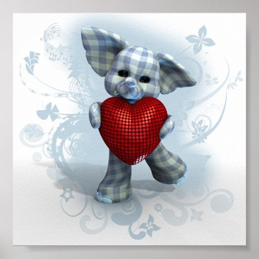 Hefty Heart ~ Boy Poster (Voorkant)