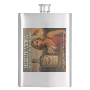 Hegseth Vodka — De Ster Die Terug Salueert Fles Flacon
