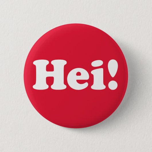 Hei! Danmark Ronde Button 5,7 Cm (Voorkant)