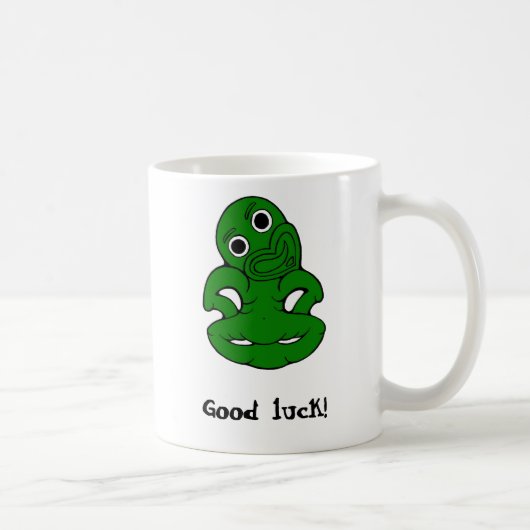 Hei-tiki (mok) koffiemok (Rechts)