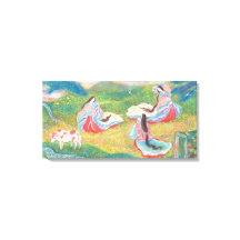 Heian Elysium: Ladies in a Spring Meadow