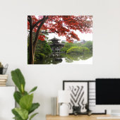 Heian Shrine Garden Poster (Thuiskantoor)
