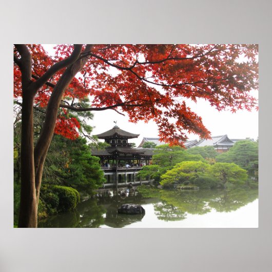 Heian Shrine Garden Poster (Voorkant)