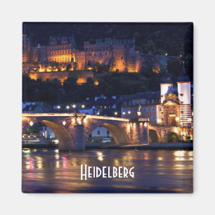 Heidelberg bij Night Magnet Magneet