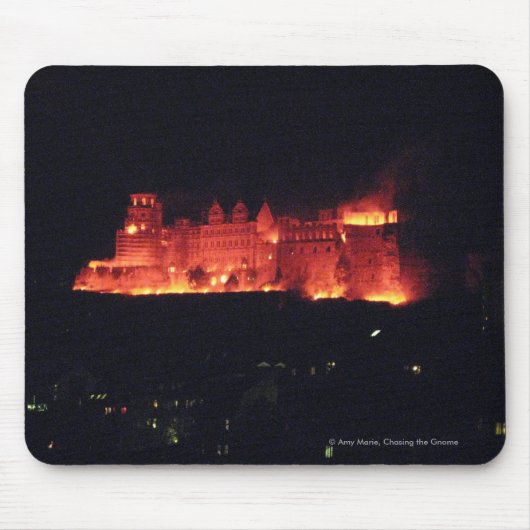 Heidelberg Castle Burning Muismat (Voorkant)