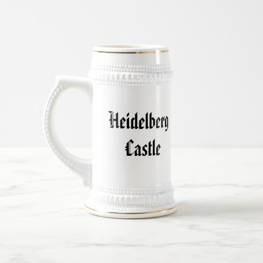 Heidelberg Castle - Stein Bierpul (Links)