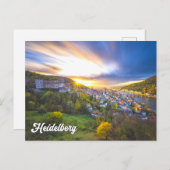 Heidelberg, Duitsland Briefkaart (Voorkant / Achterkant)
