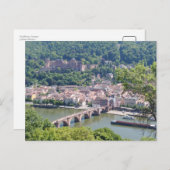 Heidelberg, Duitsland Briefkaart (Voorkant / Achterkant)