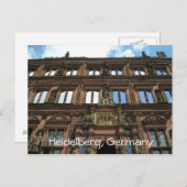 Heidelberg Germany Castle Architecture close-up Briefkaart (Voorkant / Achterkant)