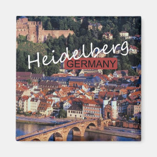 Heidelberg Germany Travel Photo Souvenir Magnet Magneet