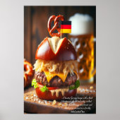 Heidelberg Haus Burger Delight 24x36 Poster (Voorkant)