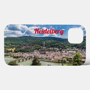 Heidelberg Neckar Panorama Duitsland iPhone 13 Hoesje