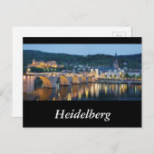 Heidelberg Panorama Briefkaart (Voorkant / Achterkant)