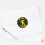 Heidelberg Round Emblem Ronde Sticker (Envelop)