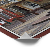 Heidelberg - Statue en Castle Poster (Hoek)