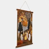 heiden hangend wandkleed (Gebogen)