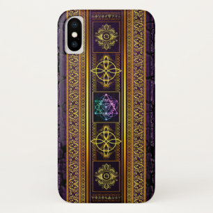 Heidens Boek Donkere Magie Spreuken Wicca & Hekser iPhone X Hoesje