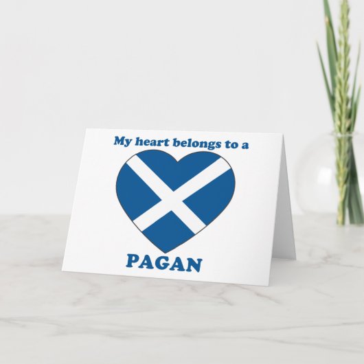 Heidens Feestdagen Kaart (Voorkant)