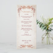 Heidense Handfasting Bruiloftsmenu (Staand voorkant)