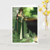 Heidense Kaart - Geest van het Bos (Gele Bloem)