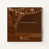 Heidi en Tim's Wedding Keepomwille Guestbook Notitieboek (Achterkant)