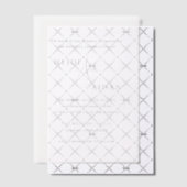 Heidi Hedendaags Script Modern Elegant Wedding Vellum Uitnodigingen (Offset (Uitnodiging))
